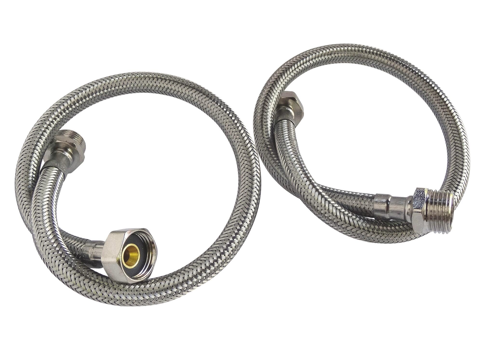 Somatherm FP985-39 2 Hose MF 15 x 21-15 x 21 500 mm, Grey