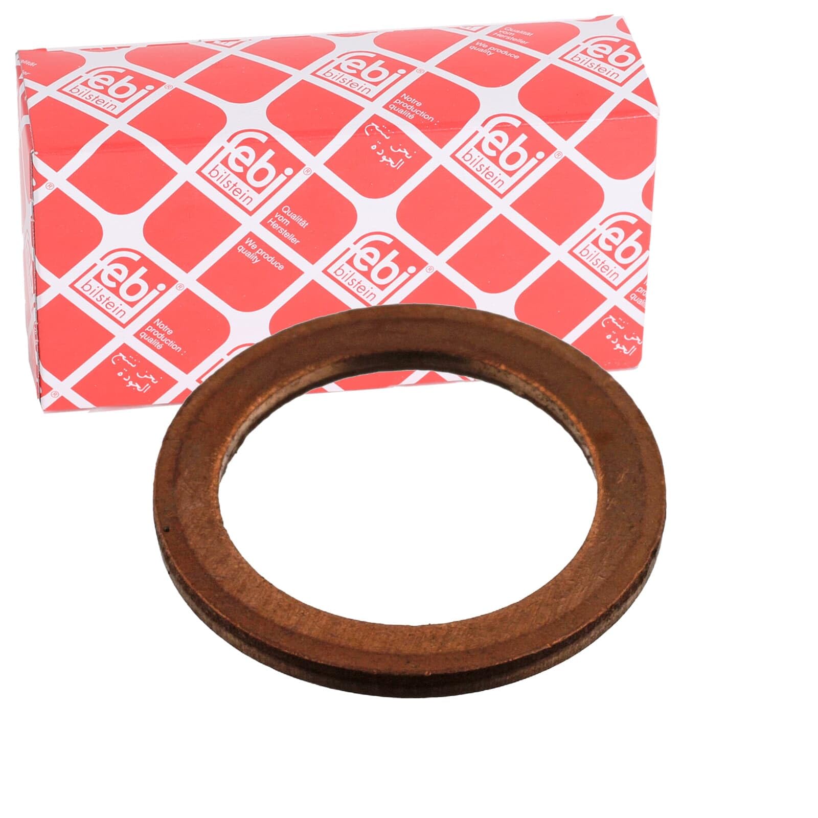 febi bilstein 04054 Seal Ring for oil drain plug, pack of one