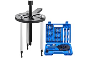 VEVOR 21-in-1 Bearing Puller Set, 21 PCS 3-Jaw Hook Puller for Internal External Bearings and Bearing Without Inner Shaft, Multifunctional Bearing Removal Tool with Heavy Duty Portable Storage Case