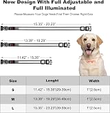 YFbrite 7 Flashing Modes USB Rechargeable Multi-Color Dog Collar Light Gray view 3