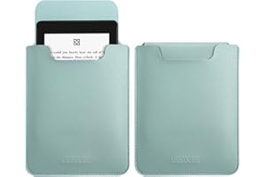 Dadanism Sleeve Case for 6.8 Inch Kindle Paperwhite 11th/10th Gen 2021/2018, 6" Kindle 11th Gen 2022/10th Gen 2019/8th Gen 2016, Protective Pouch Bag Case for 6" Kobo/Nook eBook, Blue