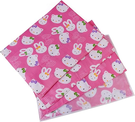 MW PRINTS Multipurpose Baby Bed Protector Waterproof Plastic Sheets