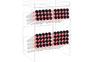 GJKLDCVB Acrylic Tube Rack Clear Wall Mounting & Countertop Long Tube Organizer with Hanging Hard Dware 4 Compartment Pipette Rack for Food Industry and Clinics Hospitals 11.7" H x 5.2" W x 7.9" D