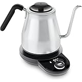 OXO BREW Adjustable Temperature Electric Pour-Over Kettle with Gooseneck Spout