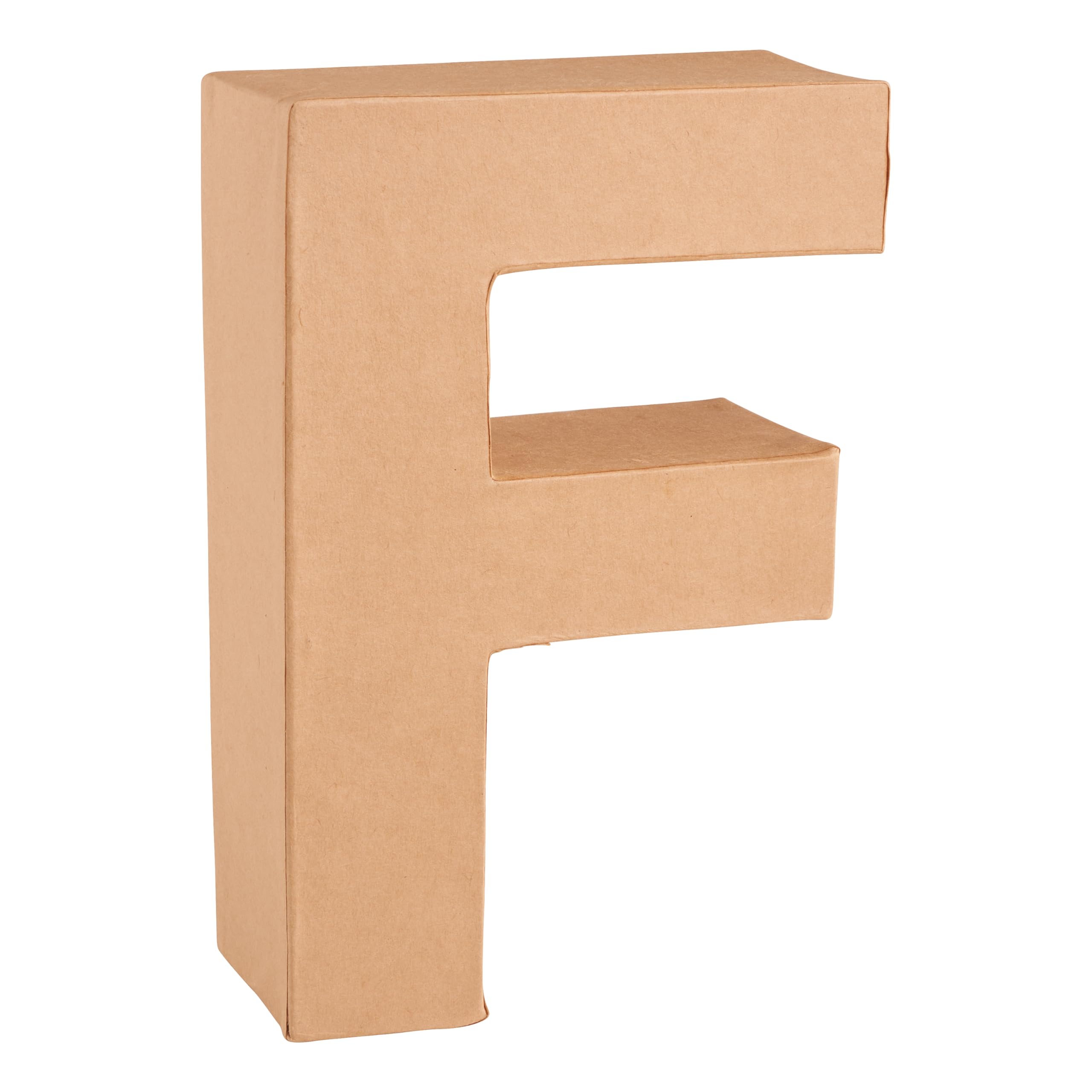 Glorex Paper Alphabet 6 2029 106 Natural Coloured Book-Binder Cardboard, 17.5 x 11.5 x 5.5 cm