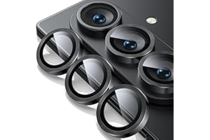 WSKEN for Z Fold 7 Camera Lens Protector Case Cover - Ultra HD Anti-Reflective Tempered Metal Glass Anti Scratch Rear Camera Screen Protector Film for Samsung Galaxy Z Fold 7 5G Accessories,Black