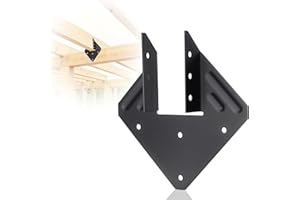 Hurricane Ties for Rafter ,24 Pack 16-Gauge Heavy Duty Hurricane Straps,Robust Hot Dip Galvanized Rafter Ties Brackets Fit 2X