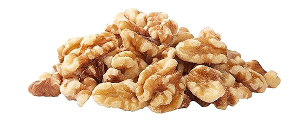 AMAZON BRAND – HAPPY BELLY CALIFORNIA WALNUTS, HALVES AND PIECES, 40 OUNCE