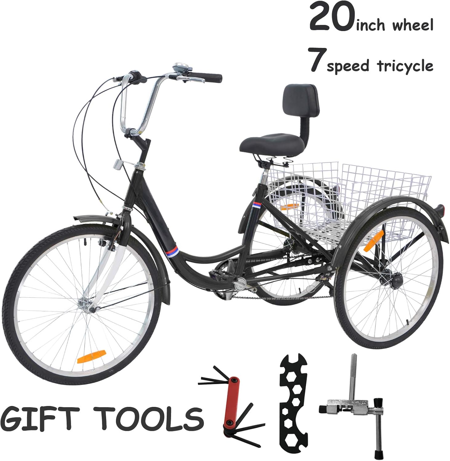 folding 3 wheel bike