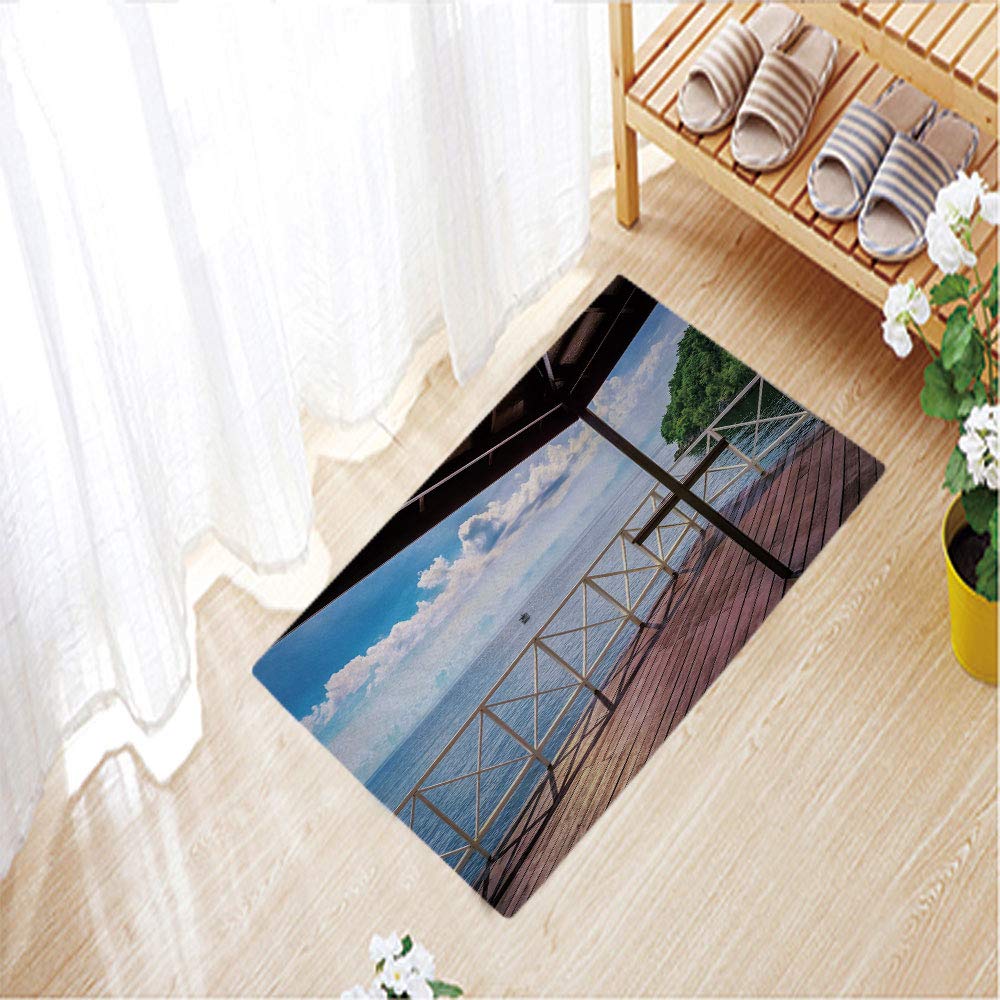 Amazon Com Color Printed Mats Anti Slip Floor Mat Soft For