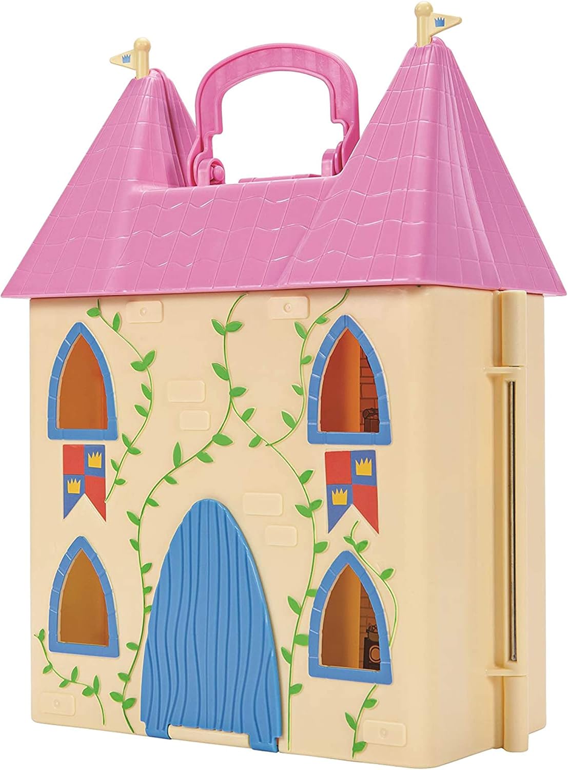 peppa pig's princess castle deluxe playset