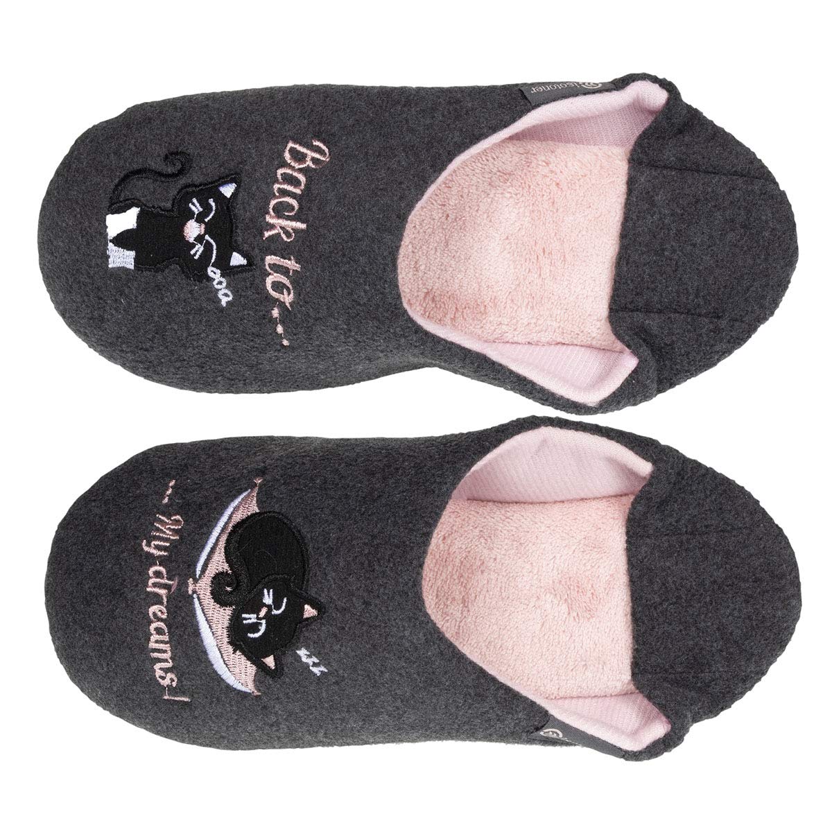 Isotoner Chaussons Babouches Femme Message Chat Chaussures Et Sacs Chaussures Isotoner Chaussons Babouches Femme Message Chat Chaussures Et Sacs Chaussures