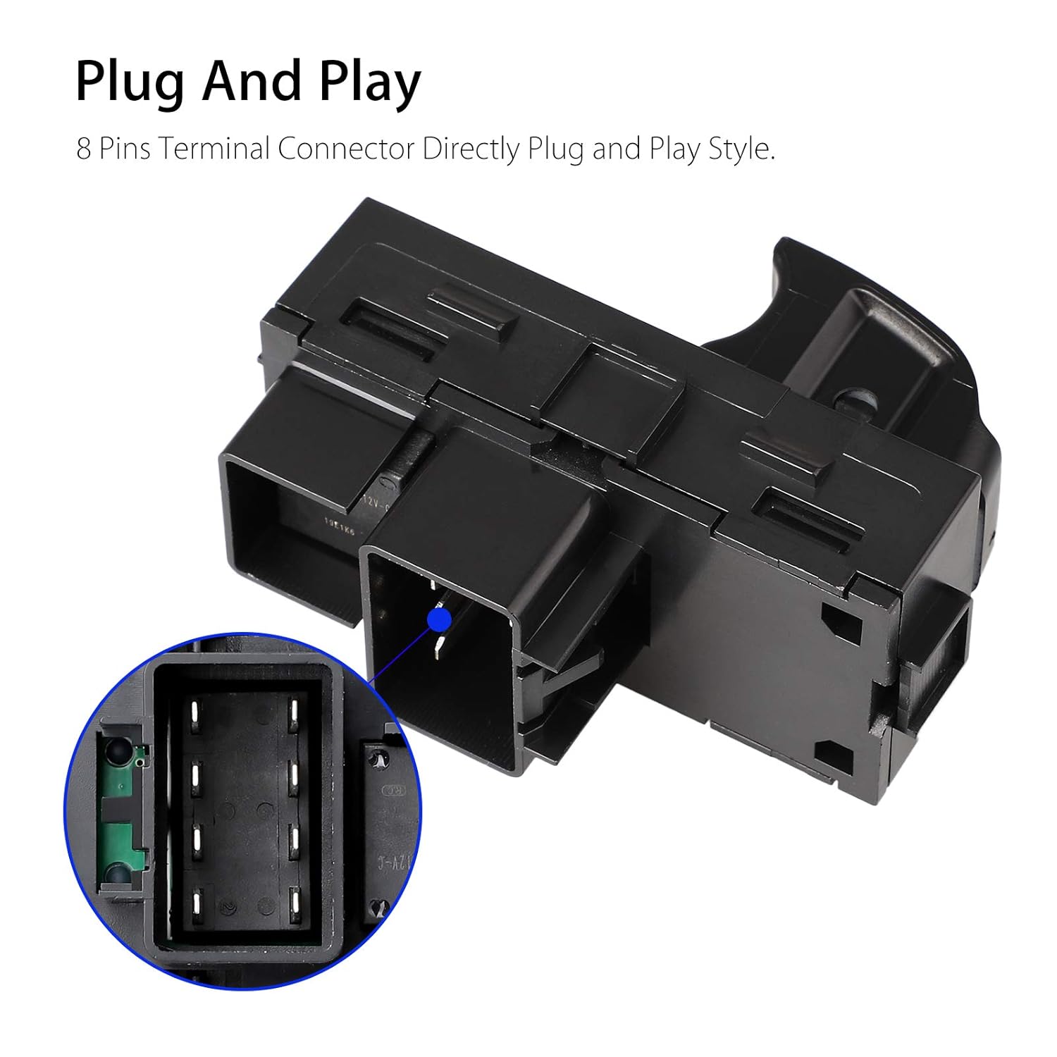 Linkstyle Master Power Window Switch Replace Part 22895545 Rear Left