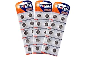 PKCELL LR44 1.5V Alkaline Battery A76 (3 pack of 10 ,total 30pcs)