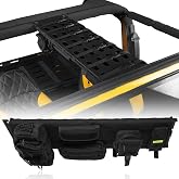 Hooke Road Wrangler TJ Front Overhead MOLLE Panel w/Storage Bags Compatible with Jeep Wrangler TJ 1997 1998 1999 2000 2001 2002