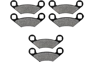 AHL Front and Rear Brake Pads for Polaris 500 550 800 850 1000 XP Sportsman Forest XP Touring X2 H.O. EPS SP Scrambler High L