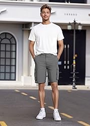 Agile Mens Super Comfy Flex Waist Cargo Shorts