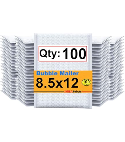 200 #2 8.5x12 Kraft Ecolite Bubble Mailers Padded Envelopes Bags 100...