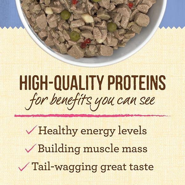 MERRICK LIL’ PLATES GRAIN FREE NATURAL WET DOG FOOD FOR SMALL BREED PUPPIES, PINT-SIZED PUPPY PLATE IN GRAVY – (PACK OF 12) 3.5 OZ. TUBS