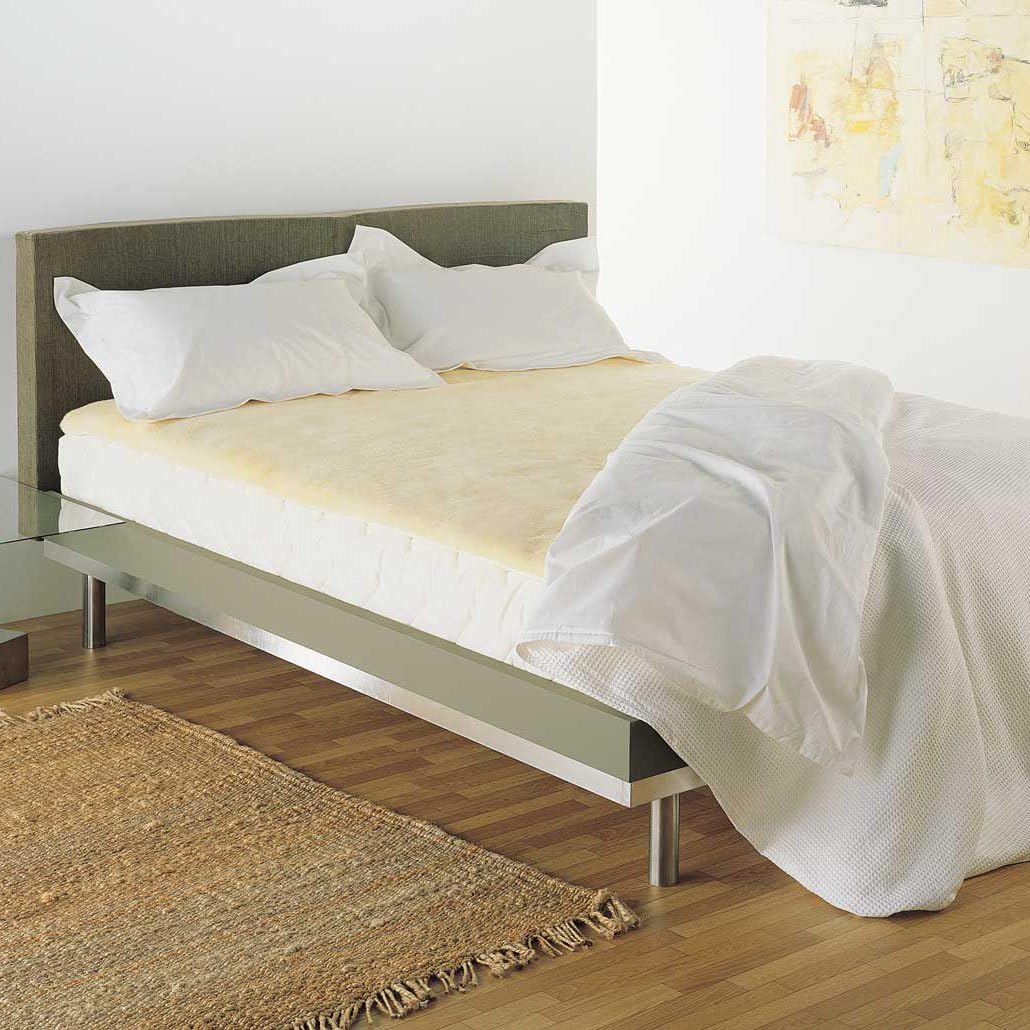 Bowron Genuine Australian & New Zealand Lambswool Bed Underlay-Queen