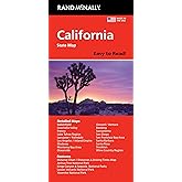 Rand McNally Easy to Read: California State Map
