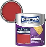 Johnstone's Washable Matt Emulsion Paint Signal Red 2.5L 12m2 Coverage view 2