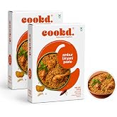 Cookd Ambur Biryani Paste, Nawabi-Style Base, 235g, 2 Pack | Easy One-Pot Biryani Base Ready in 20 Minutes for Paneer, Veg, Chicken, Seafood and Meat, With No Added Colours or Flavours