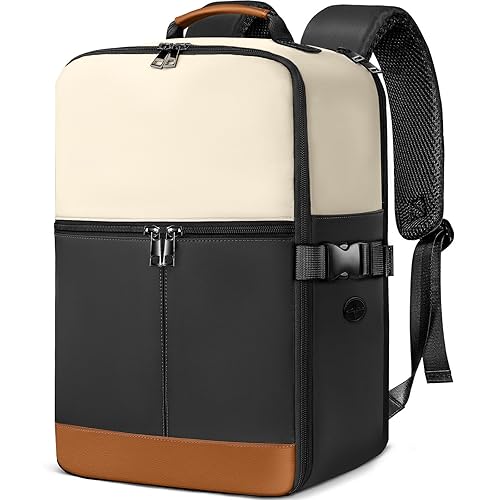 Ltemziiy Cabin Bags 40×20×25 for Ryanair Underseat Carry-ons Travel Backpack Hand Luggage Bag Cabin Flight Rucksack Casual Daypack School Office Backpack Fit 14 Inch Laptop