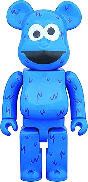 bearbrick cookie monster