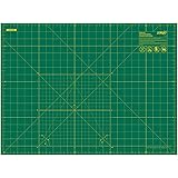 OLFA 18" x 24" Self Healing Rotary Cutting Mat (RM-SG) - Double Sided 18x24 Inch Cutting Mat with Grid for Quilting, Sewing,