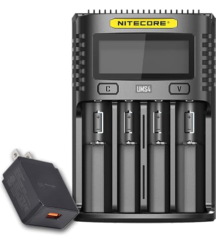 elf bar vape uk Amazon.com: Nitecore Digicharger D4 Battery Four Bays Charger with LCD  Display : Electronics main image 0