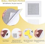 ELALRAU Wall Filler Repair Kit 100g x2, Drywall Patch, Scraper, Sandpaper view 4