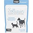 Nutramax Solliquin Calming Behavioral Health Supplement for Small to Medium Dogs and Cats - With L-Theanine, Magnolia / Phell