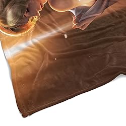 itakkaito Flannel Fleece Throw Blanket Naked Waifu