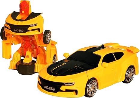 Shoptail Robot to Car Convertible Transformer Toy for Kids, Automatically,Transformer Toy, with Light and Sound for Kids