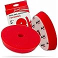 Maxshine 5.2" Universal High Foam Finishing Polishing Pad with Hole - Removes Heavy Swirl Marks, Scratches, & Oxidation - Professional Detailing Supplies