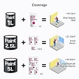 Hemway Dark Rose Pink Glitter Paint Additive 100g for Sparkle in Paint view 3