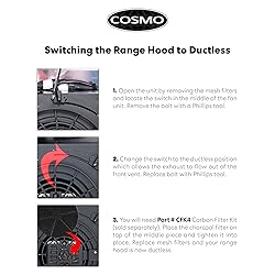 COSMO COS-5MU30 30 in. Delta Collection Ducted