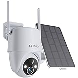 MUBVIEW Solar Security Cameras Wireless Outdoor, 2K