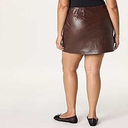 The Drop Women’s Caen Mini Skirt, Chocolate
