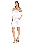 MILLY Women's Zoey Dress, White, 0