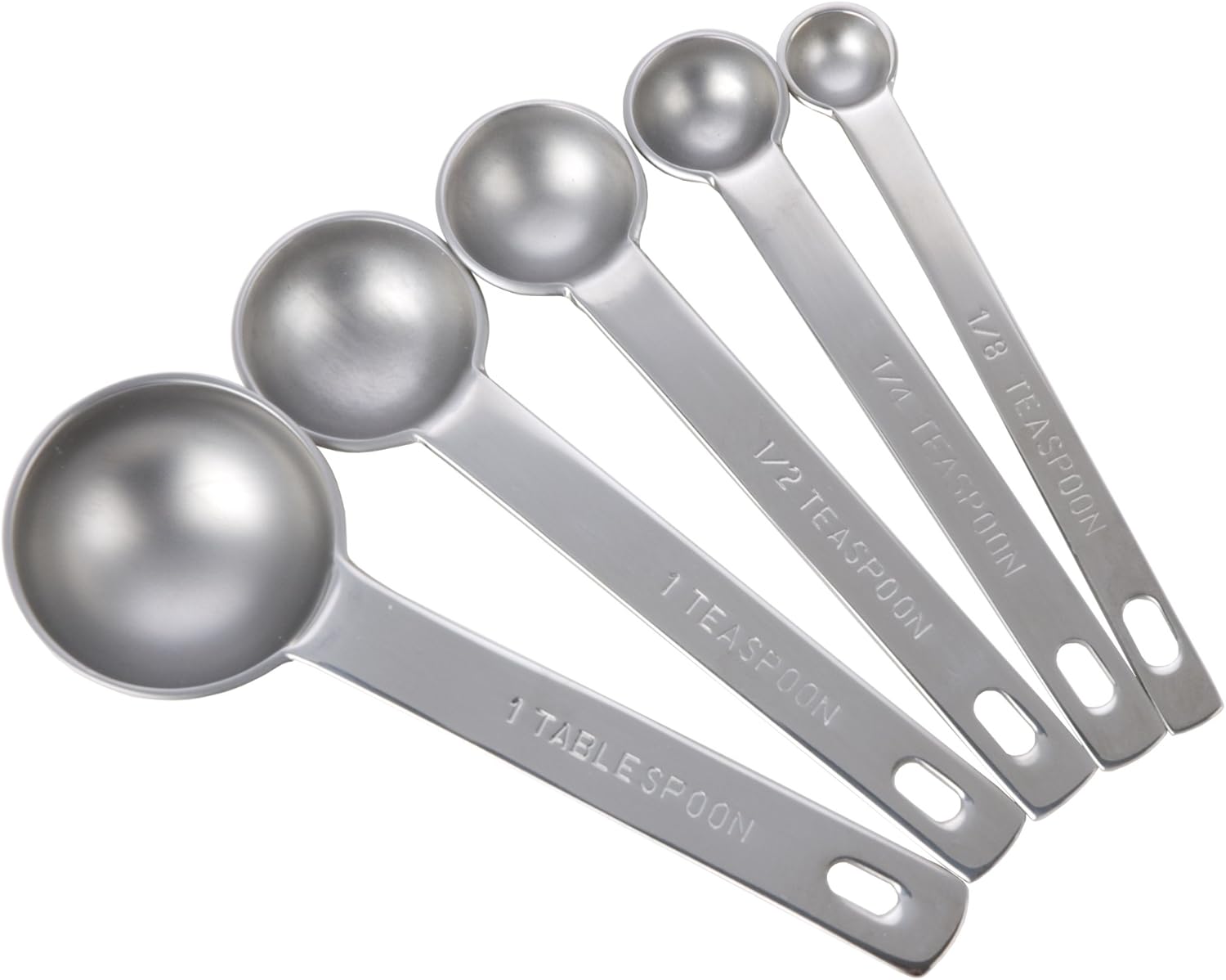 MIU France 5-Piece Measuring Spoon Set, Stainless Steel