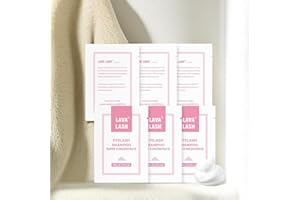 LAVALANDO Lash Shampoo Concentrate 5ml/6PCS DIY Lash Extensions Eyelid Foaming Cleanser No Sensitive Eyelash Extensions Supplies for Salon and Home Use by LAVA(6PCS)