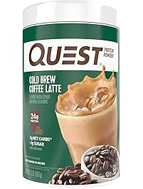 Quest Nutrition Protein Powder, Cold Brew Coffee Latte, 32 Ounce