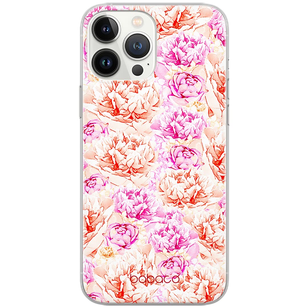 Babaco ERT GROUP mobile phone case for Oppo A53 / A53S original and officially Licensed pattern Flowers 004 optimally adapted to the shape of the mobile phone, case made of TPU