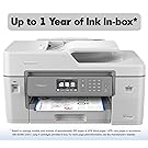 Brother MFC-J6545DW INKvestment Tank Color Inkjet All-in-One Printer with Wireless, Duplex Printing, 11" x 17" Scan Glass and Up to 1-Year of Ink in-Box MFC-J6545dw