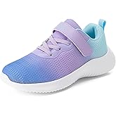 DREAM PAIRS Boys Girls Shoes Kids Tennis EZ-Ons FunRun Breathable Running Athletic Sport Sneakers