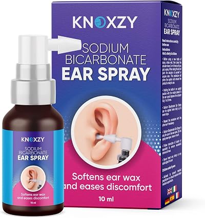 KNOXZY Sodium Bicarbonate Ear Spray 10ml Ear Wax Remover Kit
