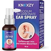 Knoxzy Sodium Bicarbonate Ear Spay, Ear Wax Remover for Clogged Ear Relief and Swimmer&rsquo;s Ear &ndash; 10ml