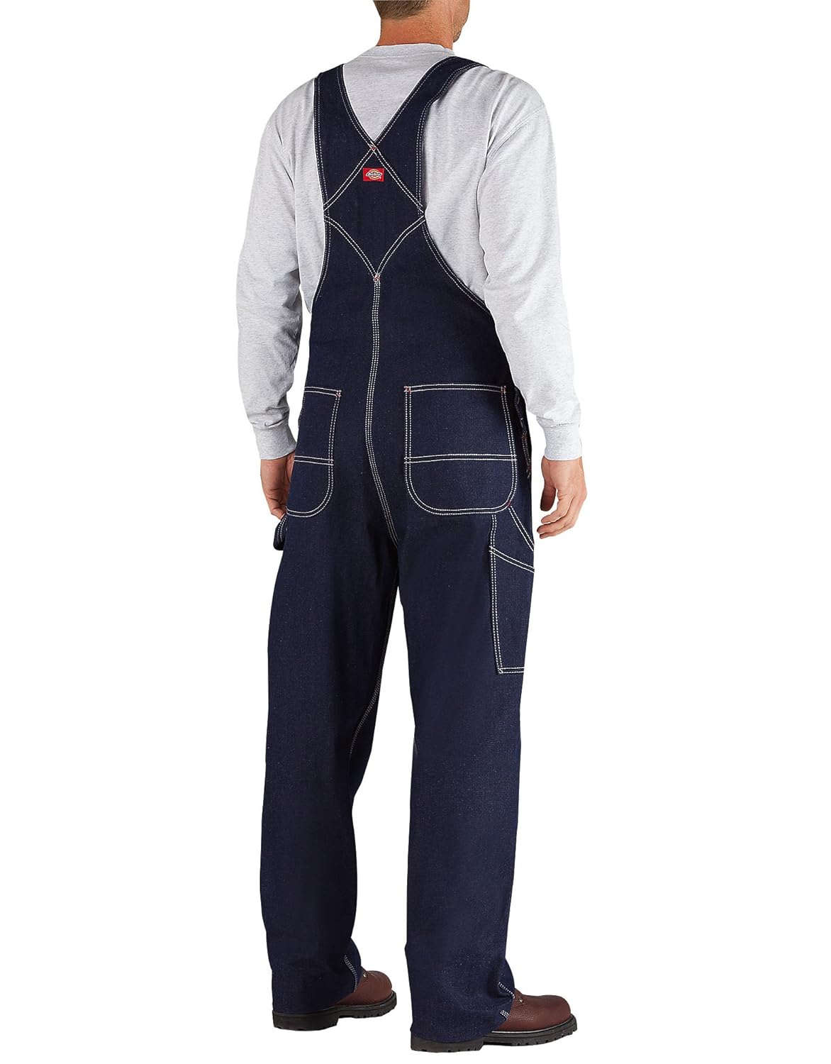 Dickies Mens Denim Rigid Bib Overalls